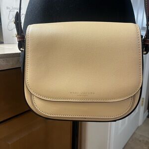 Marc Jacobs Leather Crossbody Saddle Bag